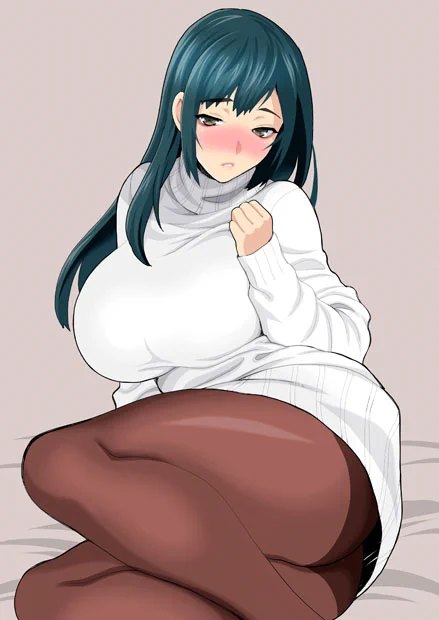 ニットワンピ 