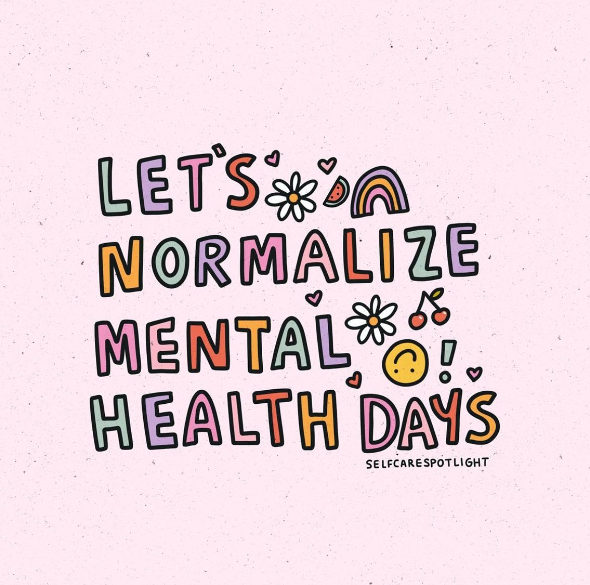 NAMICommunicate's tweet image. Mental health days are a necessity in your self-care toolbox.
-
Image via @selfcarespotlight