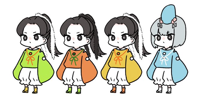 蝶々結びのtwitterイラスト検索結果