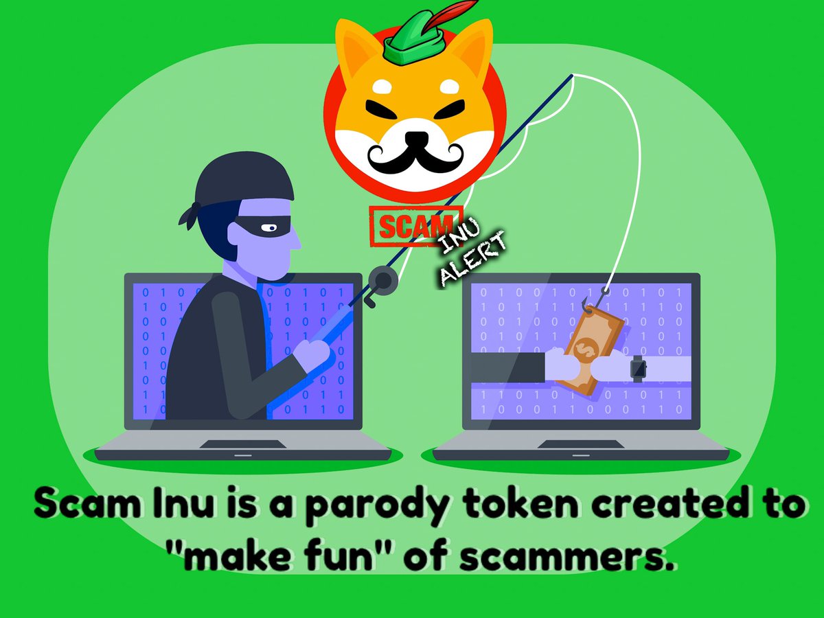 Cryptospace24fp's tweet photo. How to avoid SCAMMER -👇
🙏 ''NEVER SHARE YOUR SEED PHRASE''🙏
Scam Inu is a parody token created to "make fun" of scammers.
@ScamInuToken 🧐
@ScamtoshiW🥷
@GossipShiba 🕵️
#sinu #scamtoken #shibaswap #scambo #scammunity #scamaler #ScamAlert https://t.co/L3e56TaFiP