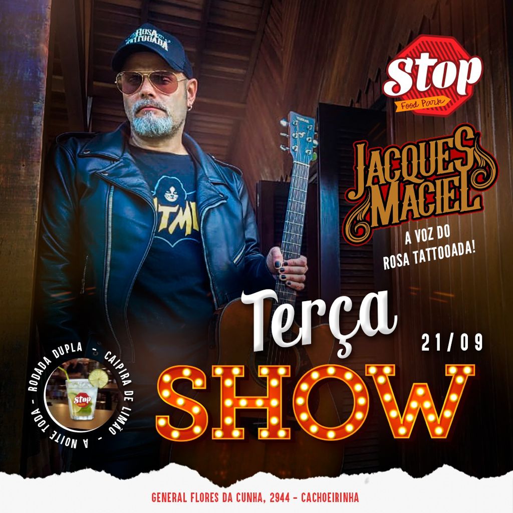 JacquesMaciel's tweet photo. Nesta terça feira, Rock and Roll em Cachoeirinha! https://t.co/s9krk6rjQG