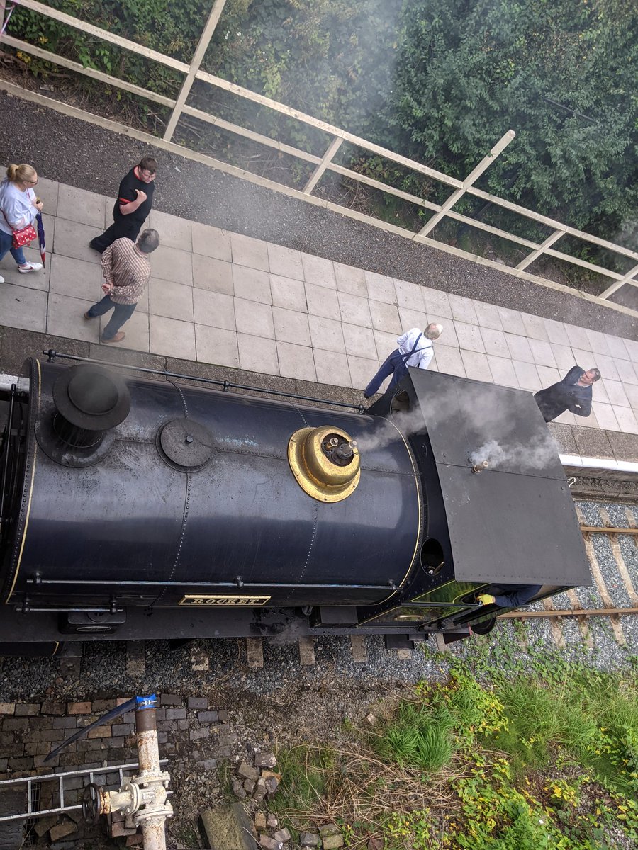 Even got to see the steam trains running horsehay village 😎