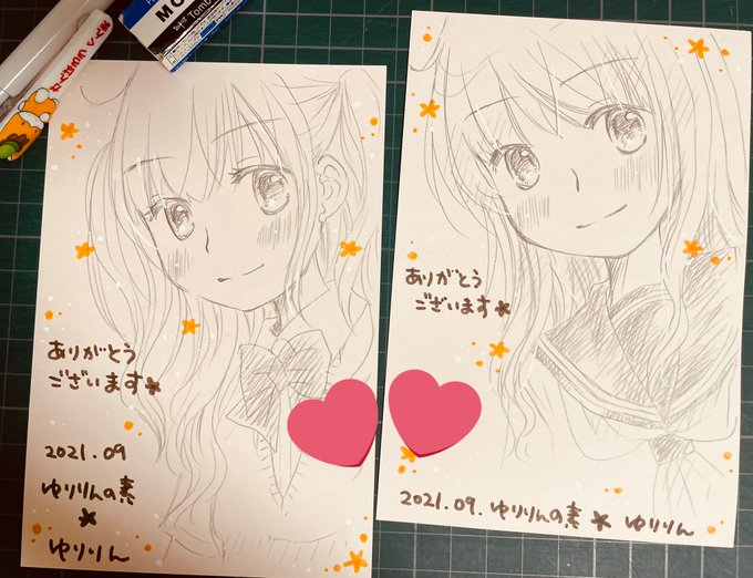 スケブ代わりのイベントカードも出来ました!コミティアよろしくお願いします✨✨✨ 