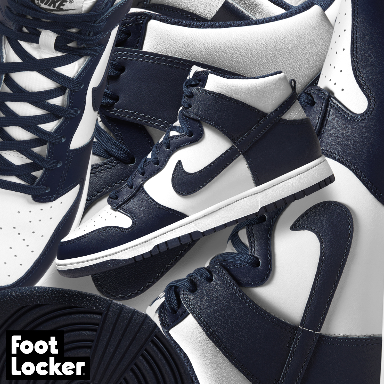 foot locker jordan 1 midnight navy