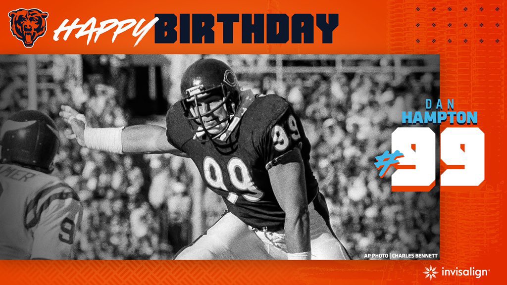 Happy birthday Dan Hampton!    