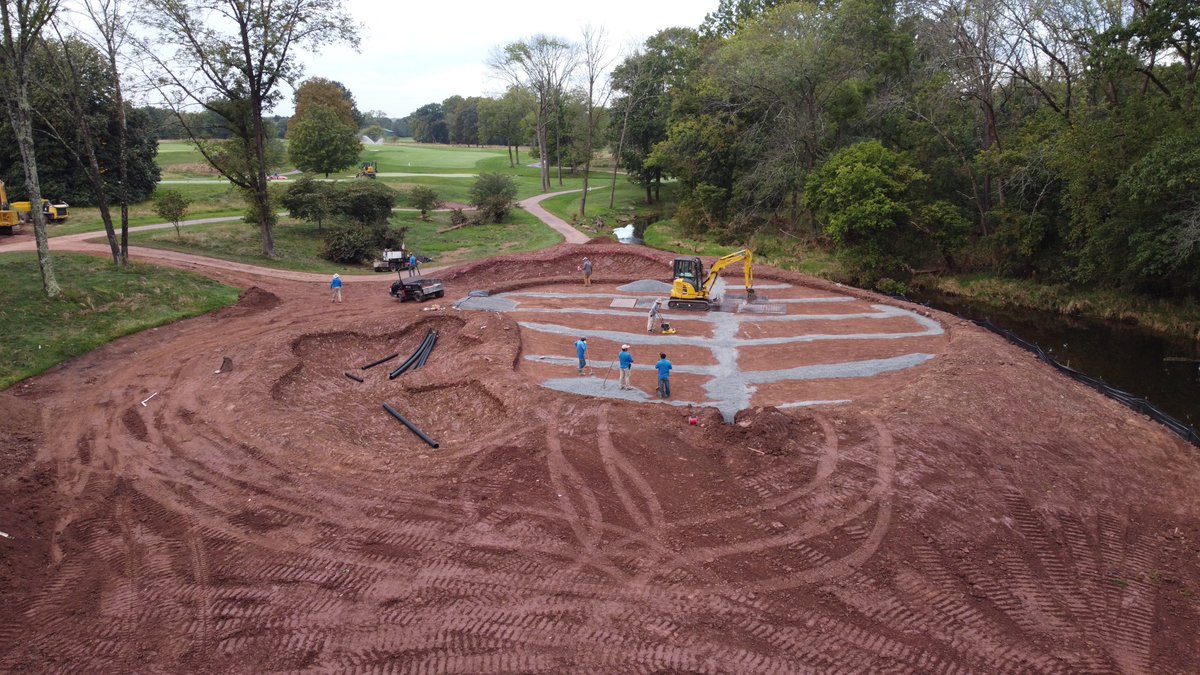 We have been very busy repairing from these storms and a huge shoutout goes to <a href="/BBC_PGA_PRO/">Paul Poandl, PGA</a> for giving Emily and I his Jeep to take to our wedding after our car and truck got swept from the driveway two days before the big day!