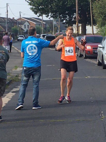 And we’re off !  The 7th running of the charity relay which takes our total raised for @havenshospices to £10,000 !