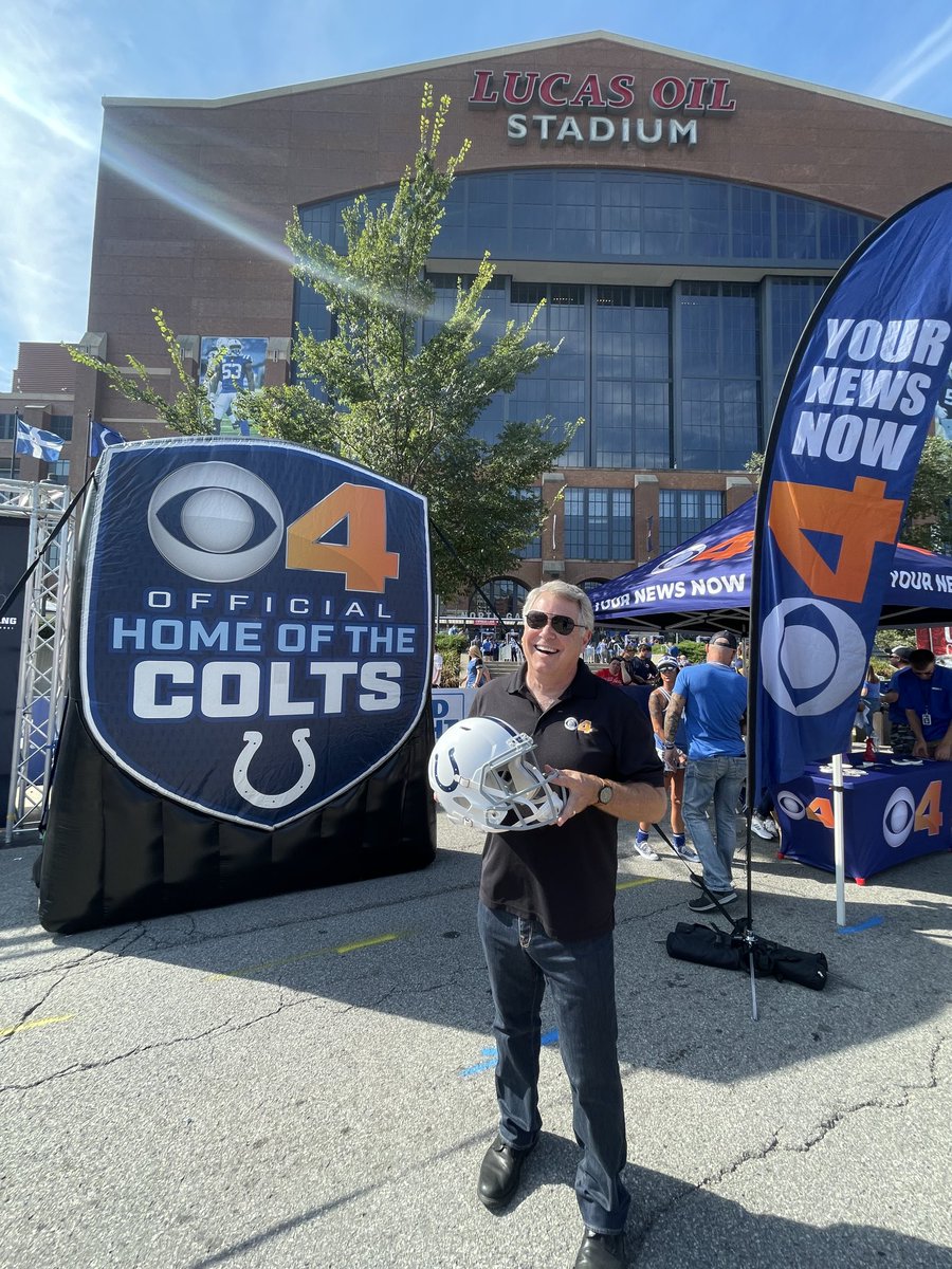 BobDonaldsonTV's tweet photo. Come on down to our booth outside Touchdown Town!  Go ⁦@Colts⁩ https://t.co/sI3y3i35ya