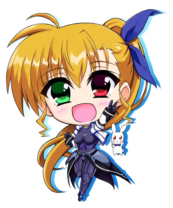 デフォルメヴィヴィオちゃん
完成しましたヾ(≧▽≦)ノ

本当に沢山のお力を分けて頂き完成させることが
出来ました(*'▽`*)

この度は本当にありがとう
ございました<m(__)m> 