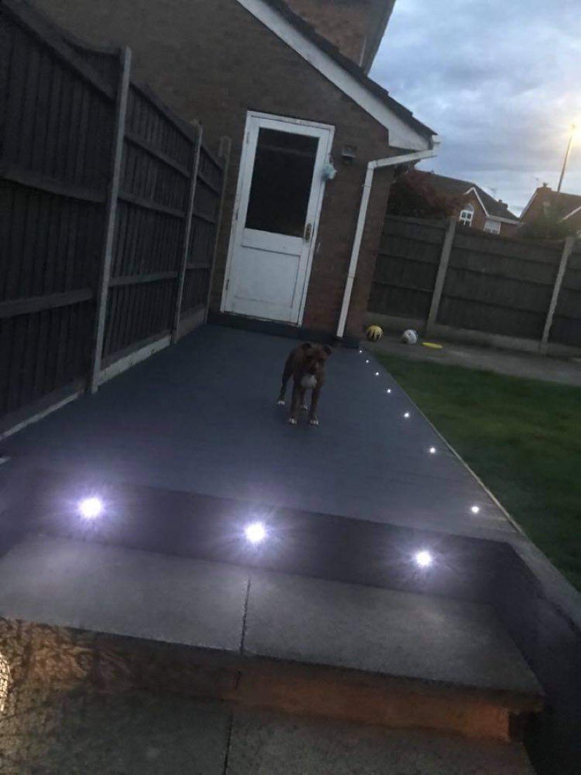 dpsigroupltd's tweet image. 🟧⬛️ DPSI Group installing decking lights at a local property in Wigan 🏡 
Beautiful lighting on this new decking. Like a runway for the puppy 🐶

Email- dpsigroup@outlook.com
Contact - 01942 588 922 🔥 

#dpsigroupltd #deckinglights #lightup #puppy #boxer #puppylove #puppylife