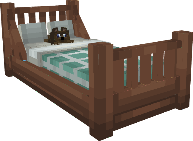MCPEDL's tweet photo. Detailed Bed Texture - https://t.co/aiEjICeV1P - By @FancyCabbage724 https://t.co/q7fejmY08I