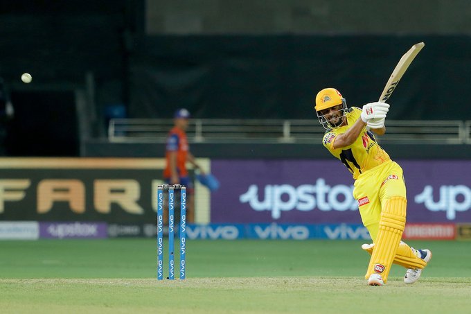 Ruturaj Gaikwad with a crucial performance for CSK.against Mumbai Indians - IPL2021 - CSKvsMI - Sportz Point