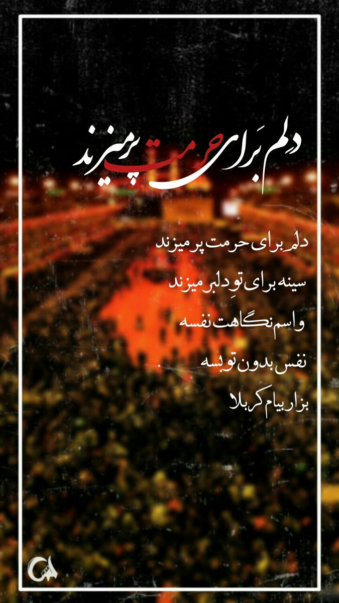 Narges74076107's tweet photo. دلم برای  حرمت پرمیزند
#حب _الحسین_یجمعنا https://t.co/Yaoxcjd4QS