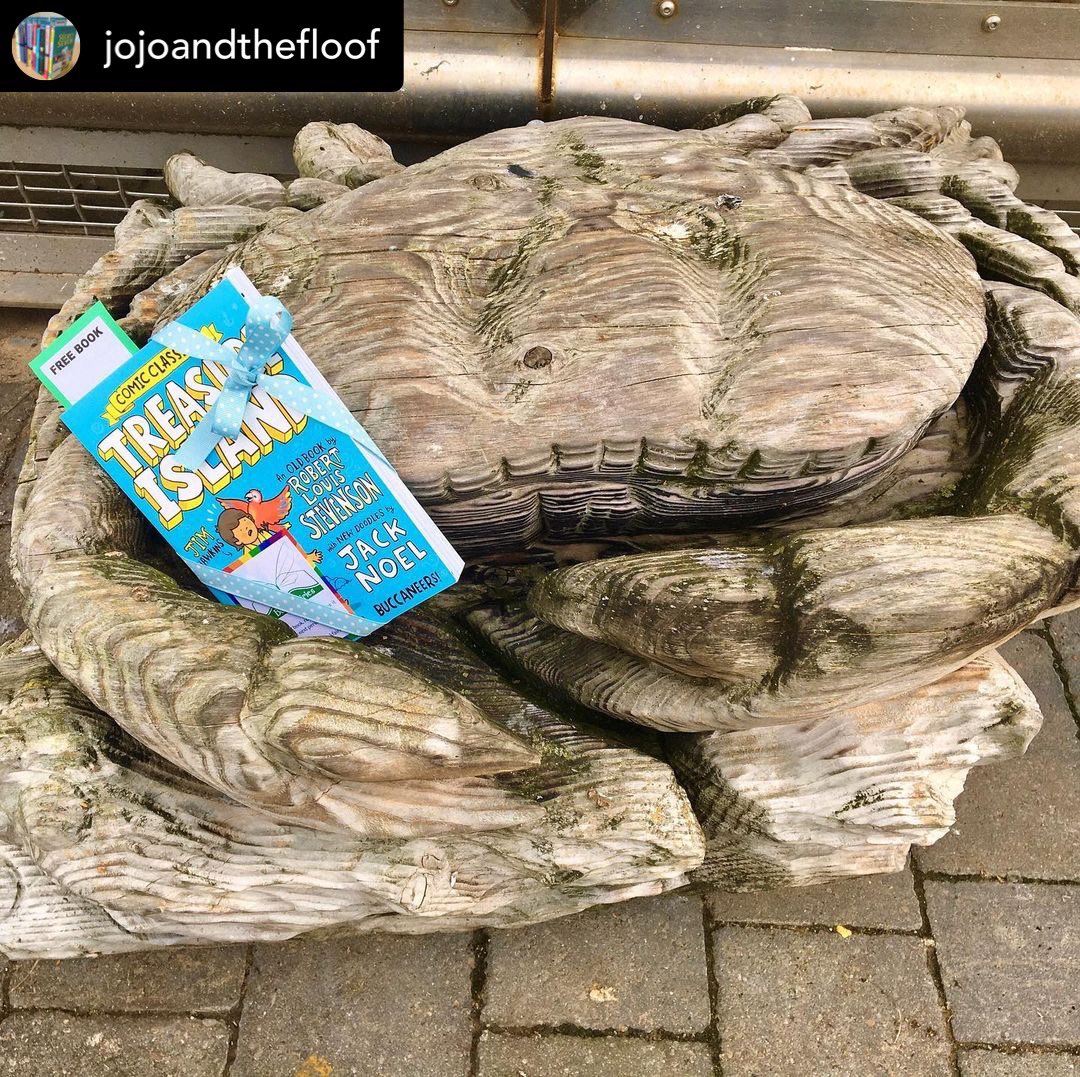 Bookfairies_NE's tweet photo. It’s #TalkLikeAPirate Day!
Ahoy there me hearties! Find these giant sea creatures in SEAHAM today and you shall have found the pirates booty 🏴☠️ 🦜.
#ComicClassics #TBFComicClassics #ibelieveinbookfairies https://t.co/feeBbsU61K
