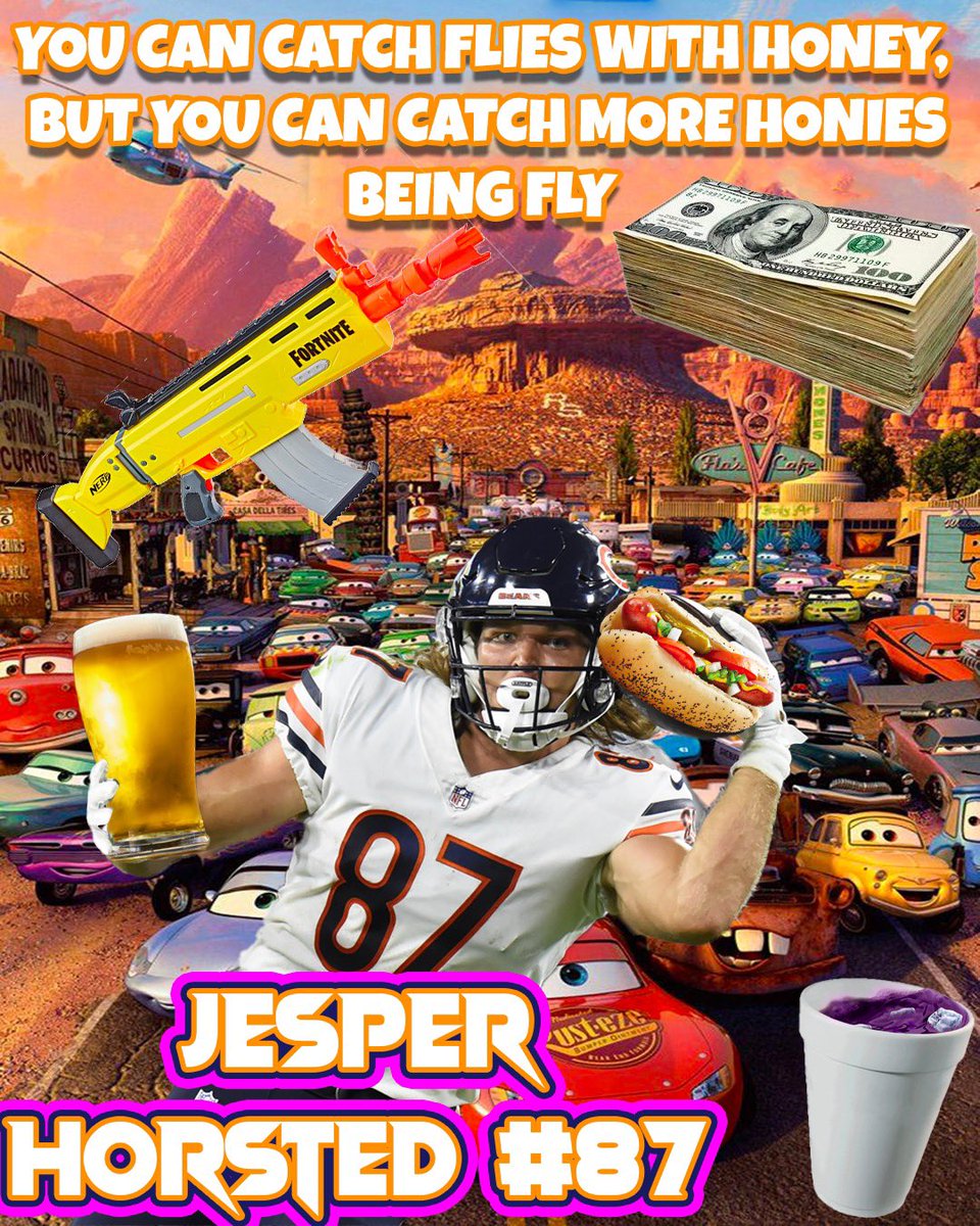 The Bengals are gonna be sweating like a Horsted in church 

Bear down, Chicago. #Bears