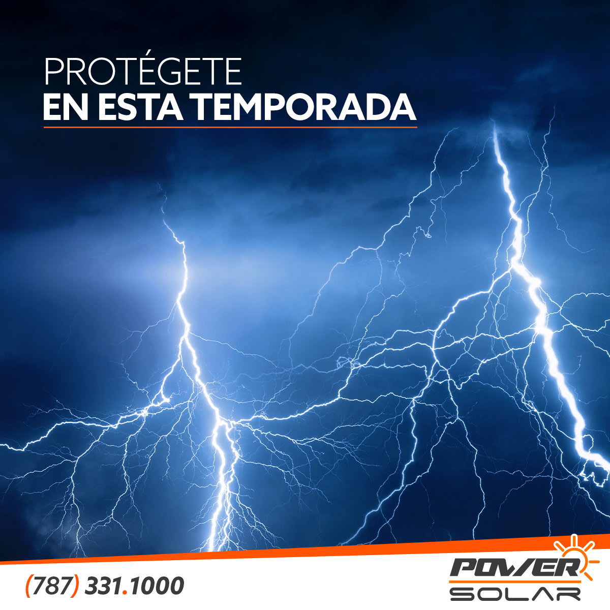 Estamos en el pico de la temporada de huracanes. Protege tu hogar y evita los apagones en esta temporada con #energíarenovable y sistemas solares resistentes a los eventos atmosféricos. ⛈

No lo dejes para último momento y llámanos hoy al 787-331-1000.