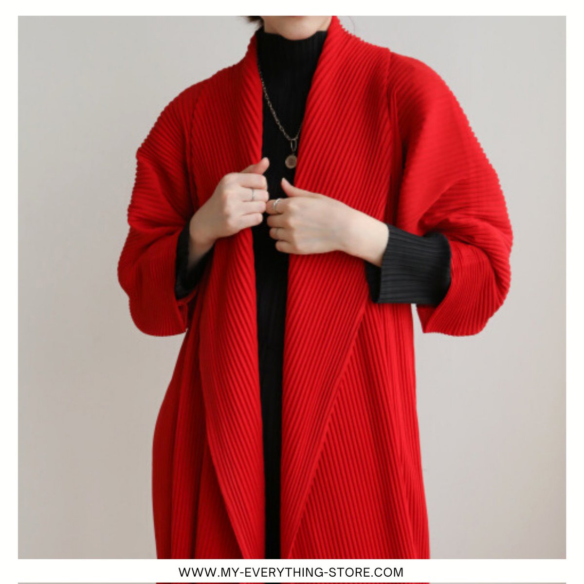 MyEverythingSt3's tweet photo. Miyake Pleated Classic Thick Trench Coat #redtrenchcoat #wintercoat 

BUY NOW 👉 https://t.co/2xepRLrtKH https://t.co/ymNKvm3GV1