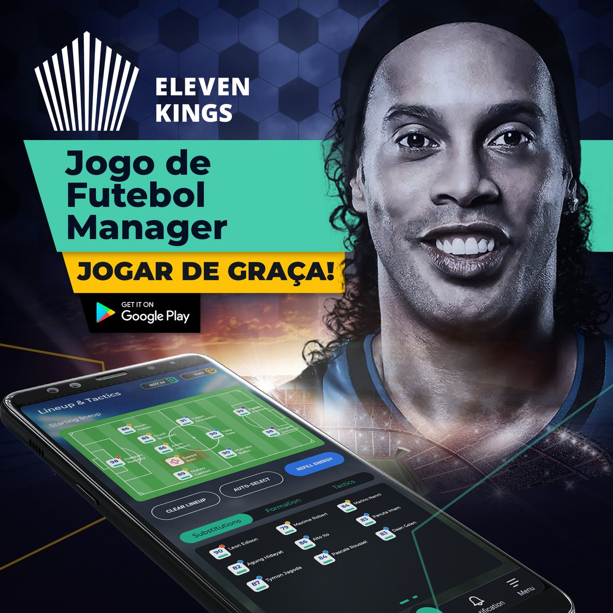 Ronaldinho tweet media