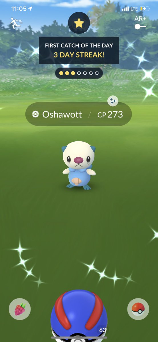 Starting off community day right!!!