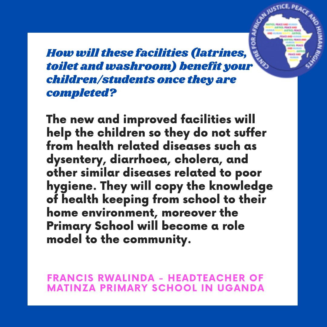 Check out our interview with Francis Rwalinda, Headteacher at the Matinza Primary School and why he believes his students need this project to be completed! ✏️📖 🤝 Help Mr Rwalinda and his students by donating and sharing at globalgiving.org/projects/matin…