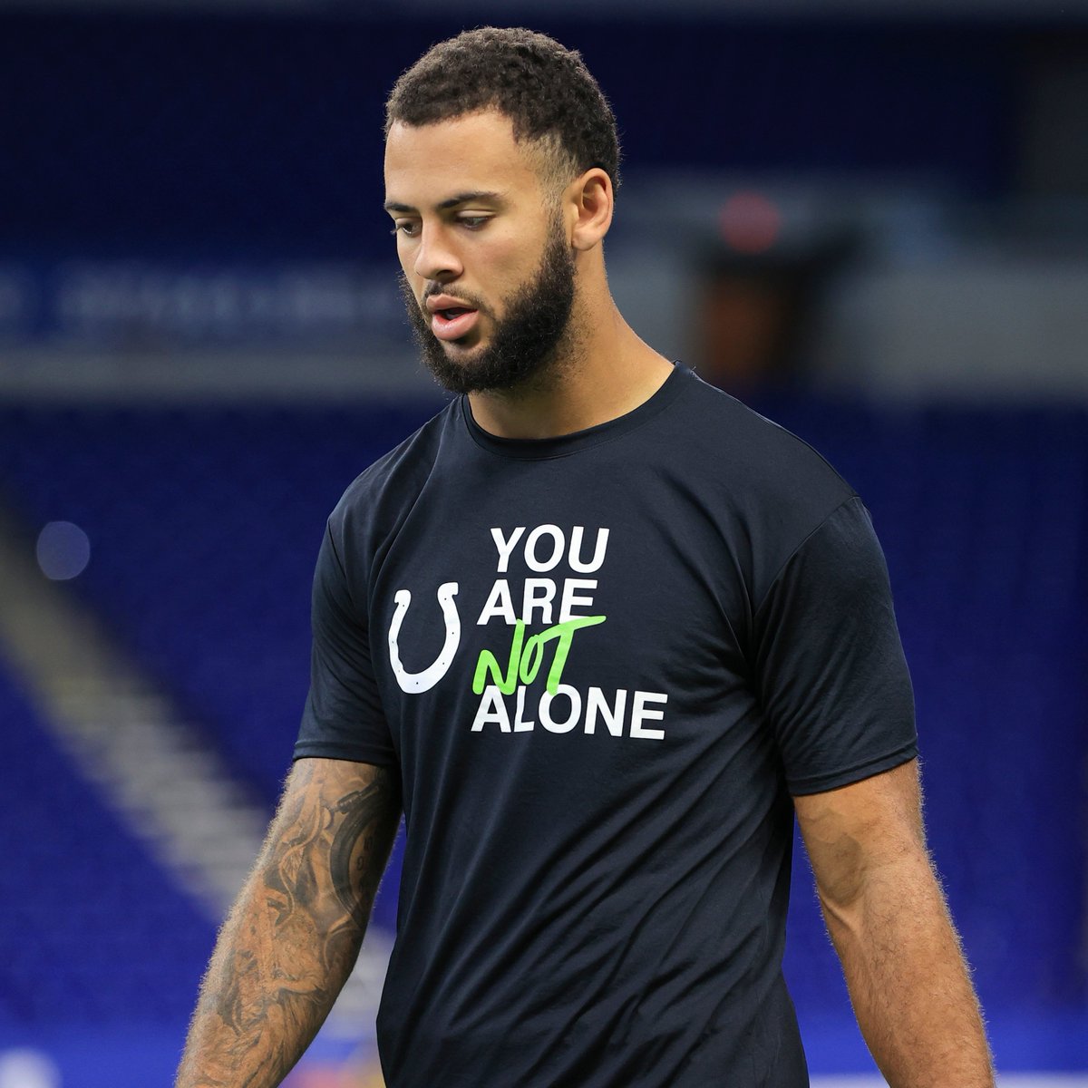 NFL on X: 'A warmup in Indy to support mental health 