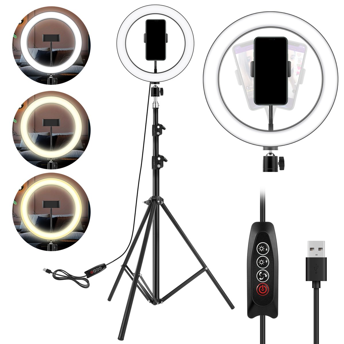 ergopixel's tweet image. Ergopixel's Floor Standing Extendable Ring Light - Black
The Best Ring Light You Ever Need
With Ergopixel's Floor Standing Extendable Ring Light you can make live streaming and video recording a breeze.
#RingLight #Ring #Light #FloorStandingRingLight #sundaymorning #falcons