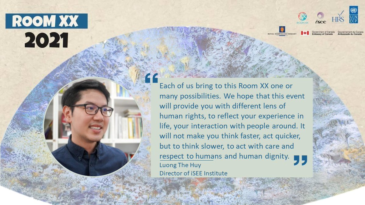 UNDPVietNam's tweet photo. delighted to collaborate with iSEE &amp; Human Rights Space in organizing #RoomXX program, with a series of learning &amp; interactive events from many experienced researchers &amp; practitioners.
#HumanRights education &amp; awareness raising🗝️to increasing public participation in #UPR process. https://t.co/UadA4OibzV
