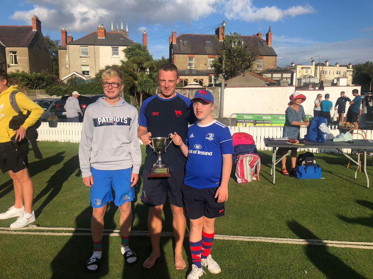 Great to see the Butler boys celebrating <a href="/ClontarfCC/">Clontarf Cricket Club</a> 2 success in winning Division 3 - enjoy the celebrations, great family from a great club!