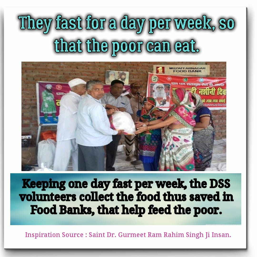vinodsaharan707's tweet photo. #FastingForOthers
#KeepFastAndDonate
#KeepFastOnceInWeek 
#SaintDrGurmeetRamRahimSinghJi 
#SaintDrMSG
#BabaRamRahim
#DeraSachaSauda https://t.co/Q14ysVmmYr