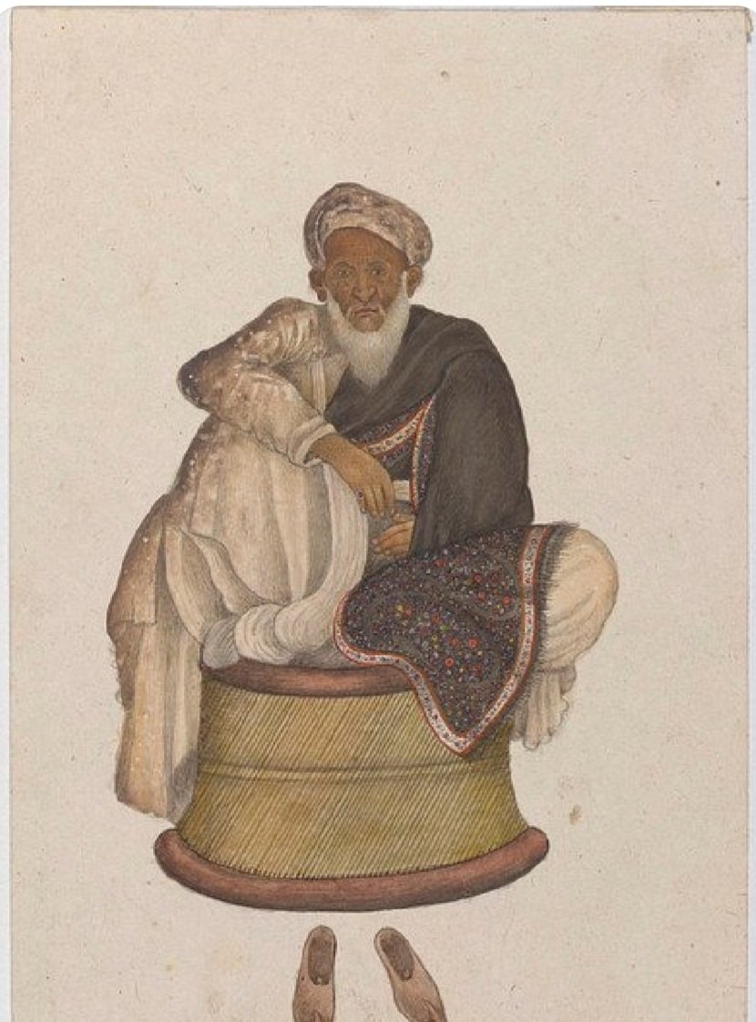 nandinisgTOI's tweet image. A Gupta era gold coin from 5th century CE and a company painting dating to around 1825. What&apos;s common to both? The humble bamboo stool or Mora, still a staple in many Indian homes. Did anyone say the past lies dead and gone? #funwithhistory #theguptaempiretrilogy