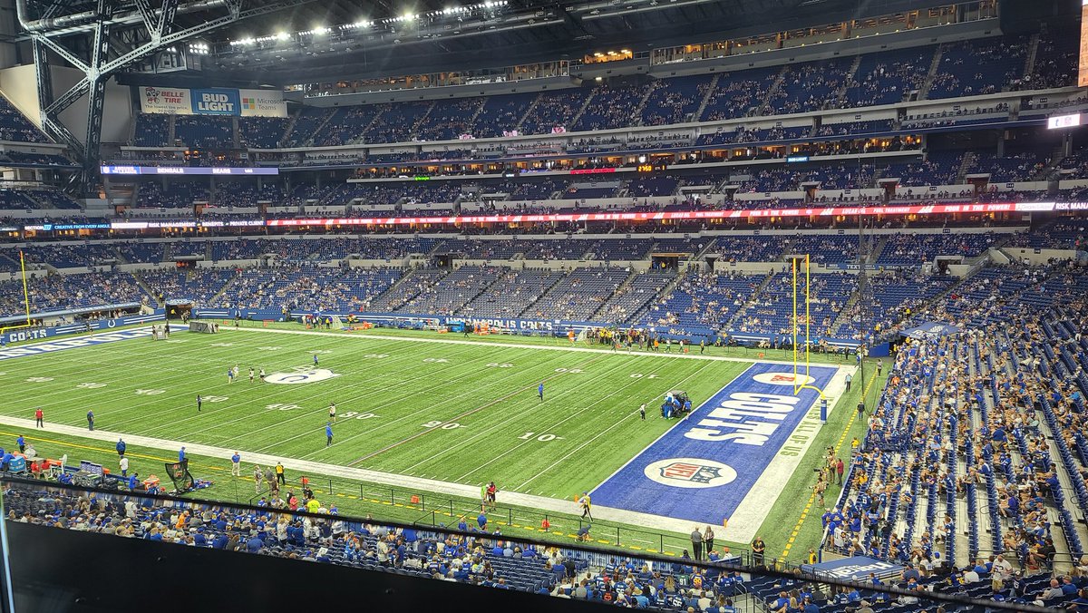 NotThatJimHall's tweet photo. Last minute opportunity. Will be cool to see Peyton and Edge #ColtsNation #Colts #coltsvsrams @Colts @LucasOilStadium https://t.co/Rg9jYf27zc
