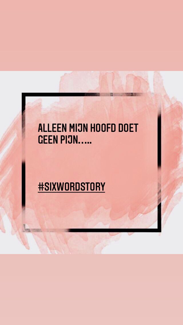MissStooker's tweet photo. #sixwordstory https://t.co/WbDeyEGFMV