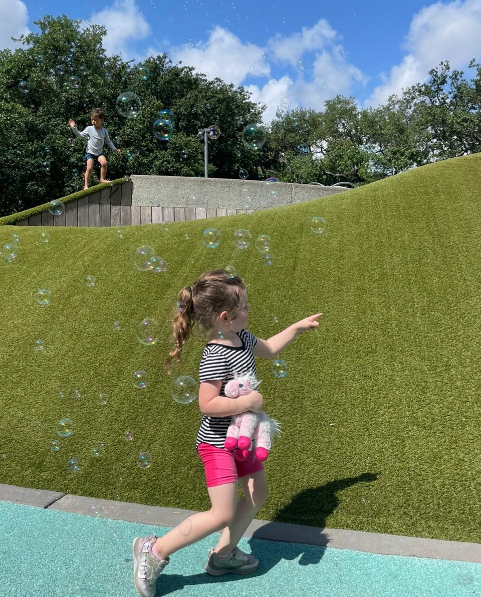 levyparkhouston's tweet photo. It's a whimsical day at #LevyPark https://t.co/iBDtkJiYWv