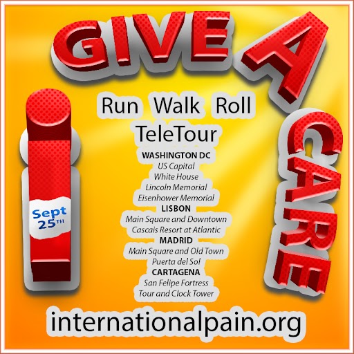 iPainOfficial's tweet photo. Join the #iGiveACare Event to bring awareness to chronic pain conditions worldwide. September 25, 2021 virtual race. Register - https://t.co/1jbhc9PPLx #ChronicPainAwareness #CPAM21 #PAM21 #ChronicPain #TeamiPain #MakeADifference #iWalk, #iRun, #iRoll https://t.co/XubWb9MEh9