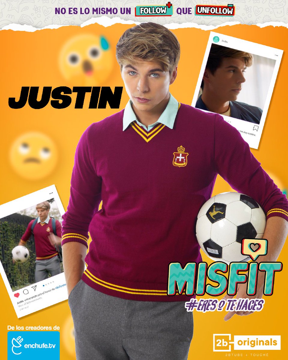 Te presentamos a Estela 👩👑 y Justin ⚽️🏃 personajes de nuestra nueva película 🎬#enchufepelícula #misfit #eresotehaces

Descubre a que personaje de nuestra película te pareces aquí 👉misfitpelicula.com/losmisfit/