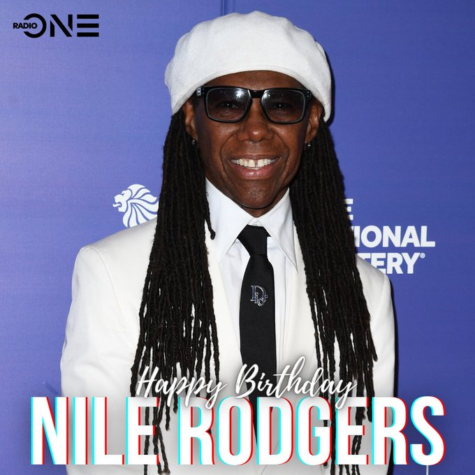 Wishing music legend Nile Rodgers a very happy birthday 