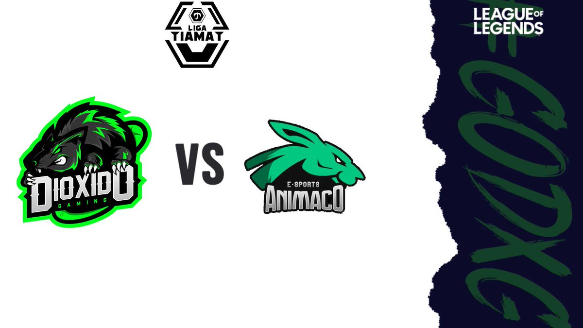 DioxidoGaming's tweet photo. 🇦🇷| Hoy a las 22hs comenzamos con el Grupo C de la 2da division de la @LigaTiamat !!

Dioxido Gaming 🆚 @AnimacoEsports

#GoDXG #DXG #LOL #League https://t.co/kBTC04ucra
