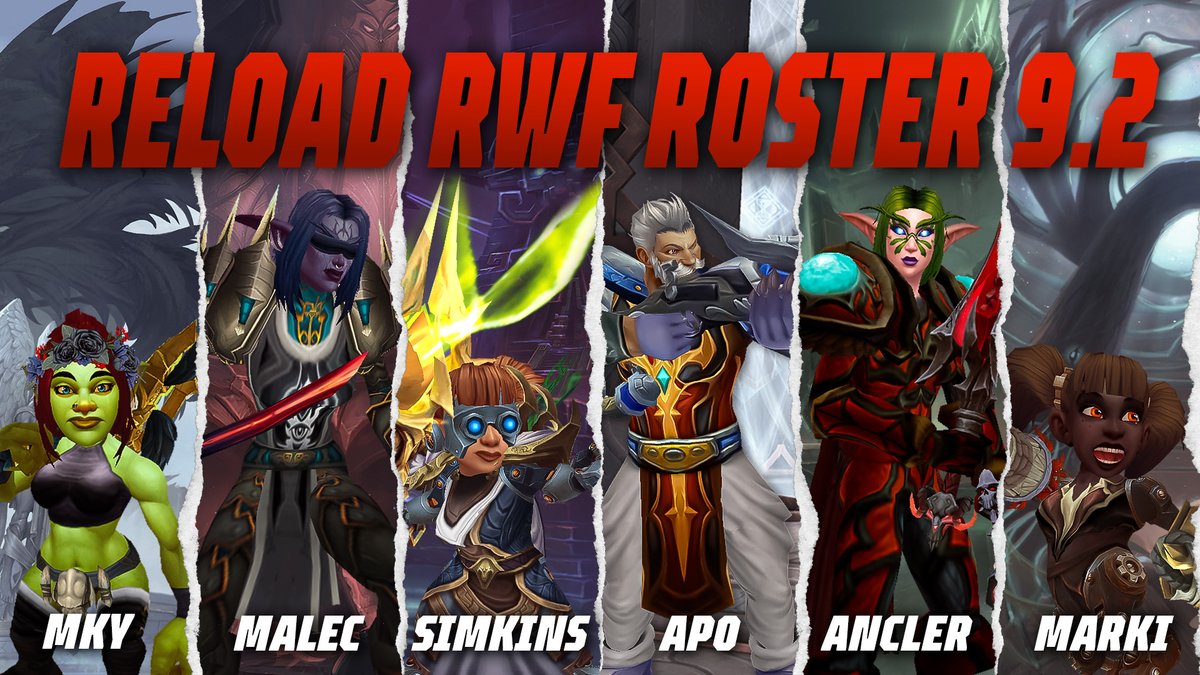 En un ratito jugamos, pero antes... 💣😈

Estamos muy felices de anunciar que los miembros de nuestro equipo de MDI se unen a nuestra raid de cara al 9.2.

¡Bienvenidos a la familia! 💖

Hicimos un #20, ahora toca sorprender al mundo. 💪

#GoReload #WoWEsports #RWF