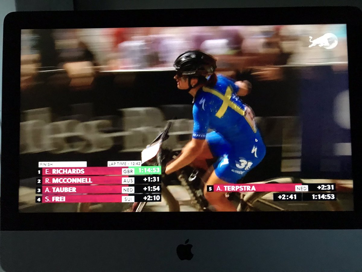 Nederlandse Anne Tauber 3 en <a href="/MtbAnne/">Anne Terpstra</a> 5 bij de laatste MTB wereldbeker XC !!