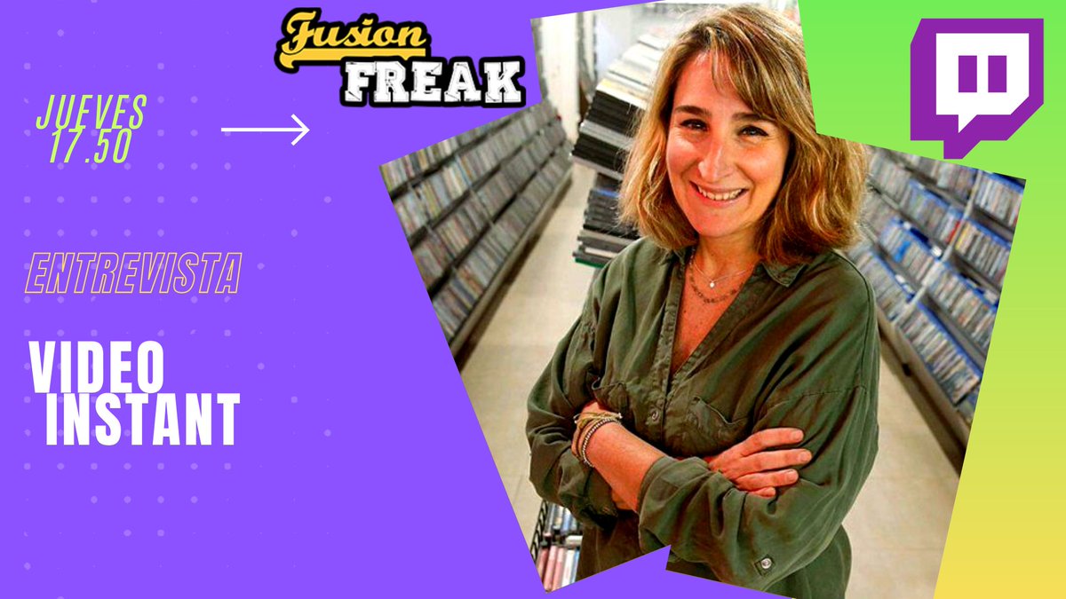 La semana que viene entrevistamos a una nueva tienda de juegos de mesa en Écija cómo es <a href="/la_torre_magica/">La Torre Mágica</a> y al videoclub más antiguo de España <a href="/videoinstan/">VIDEO INSTAN</a> Todo en Fusion Freak Show en Twitch m.twitch.tv/fusionfreak