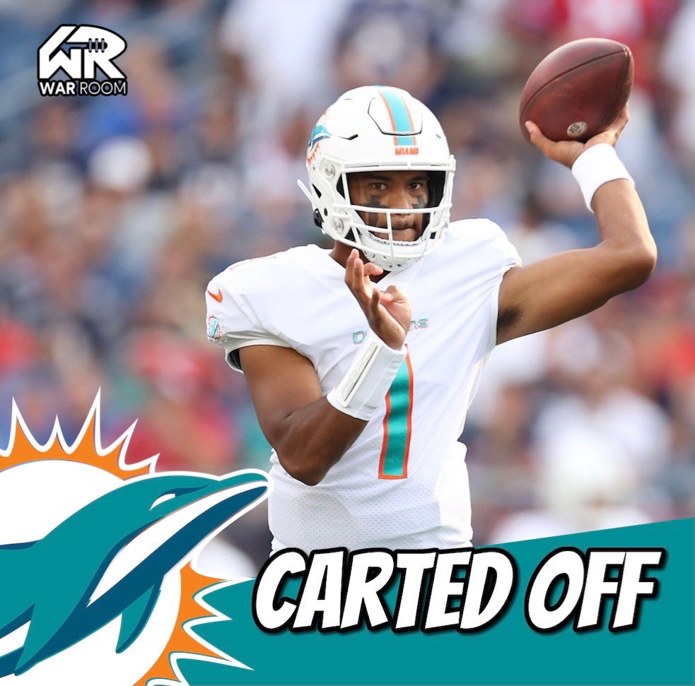 TUA GETS CARTED OFF! Tua got carted off in today’s game! Will the Dolphins be able to overcome this tremendous loss at Qb?