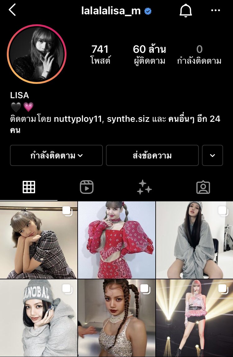 immymay_may's tweet photo. ยินดีกับน้องมากๆเลยยย #LISA60MPARTY https://t.co/RmEwsokF20