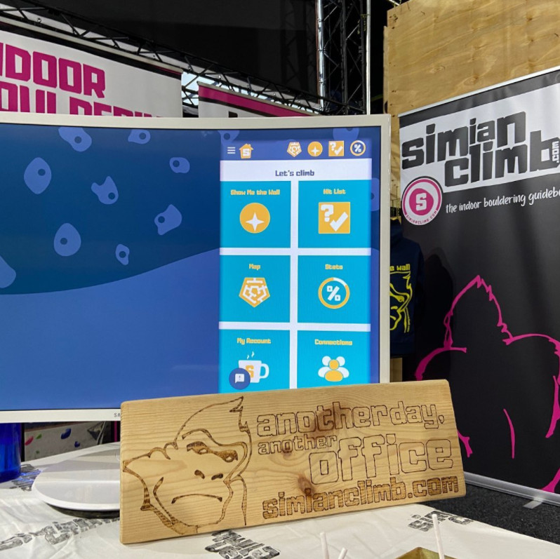 wimsys's tweet photo. Our friends at https://t.co/lF1gJU0C0m were at the #weclimbuk conference in Sheffield last week. Here's the web app we've built with them getting shown off at their stand ... https://t.co/Gf9jc2Gs4n