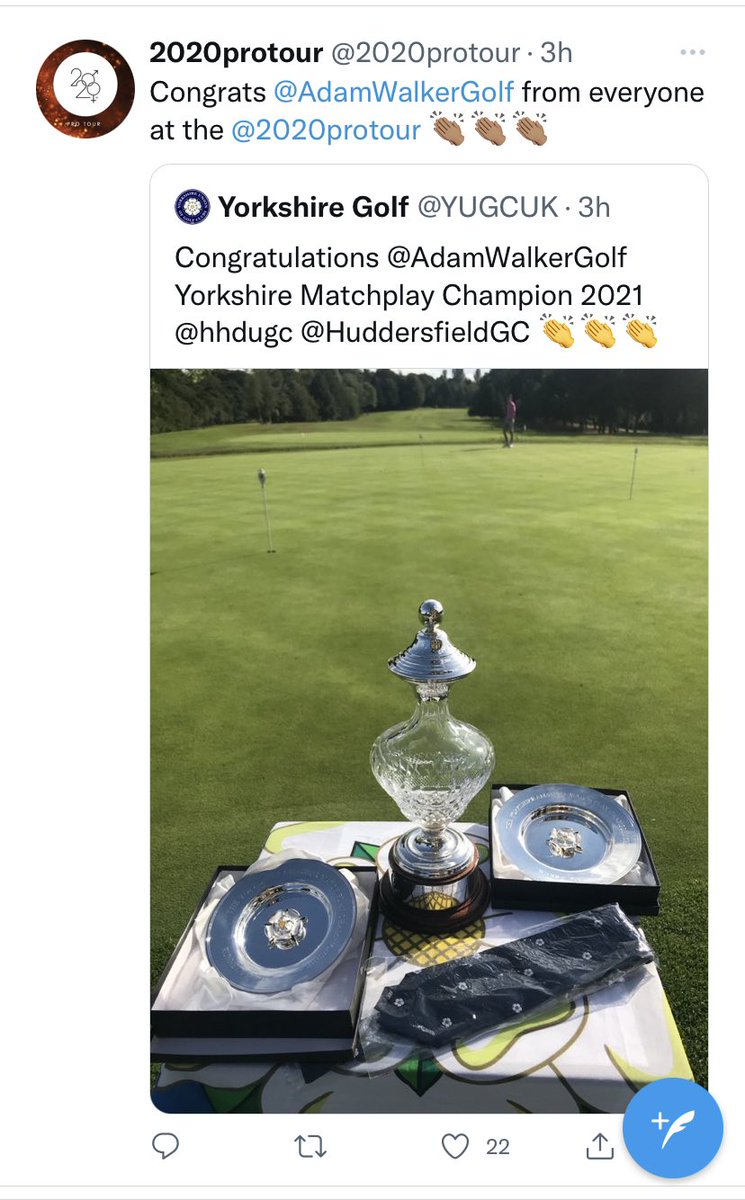 Wise words as ever - don’t ask this lot for Ryder cup predictions! 🤣 <a href="/2020protour/">2020protour</a> <a href="/AdamWalkerGolf/">Adam Walker</a> <a href="/Hansonprogolf/">Chris Hanson</a> <a href="/shanson111/">Sue Hanson</a> <a href="/themajor2020/">John Major</a>