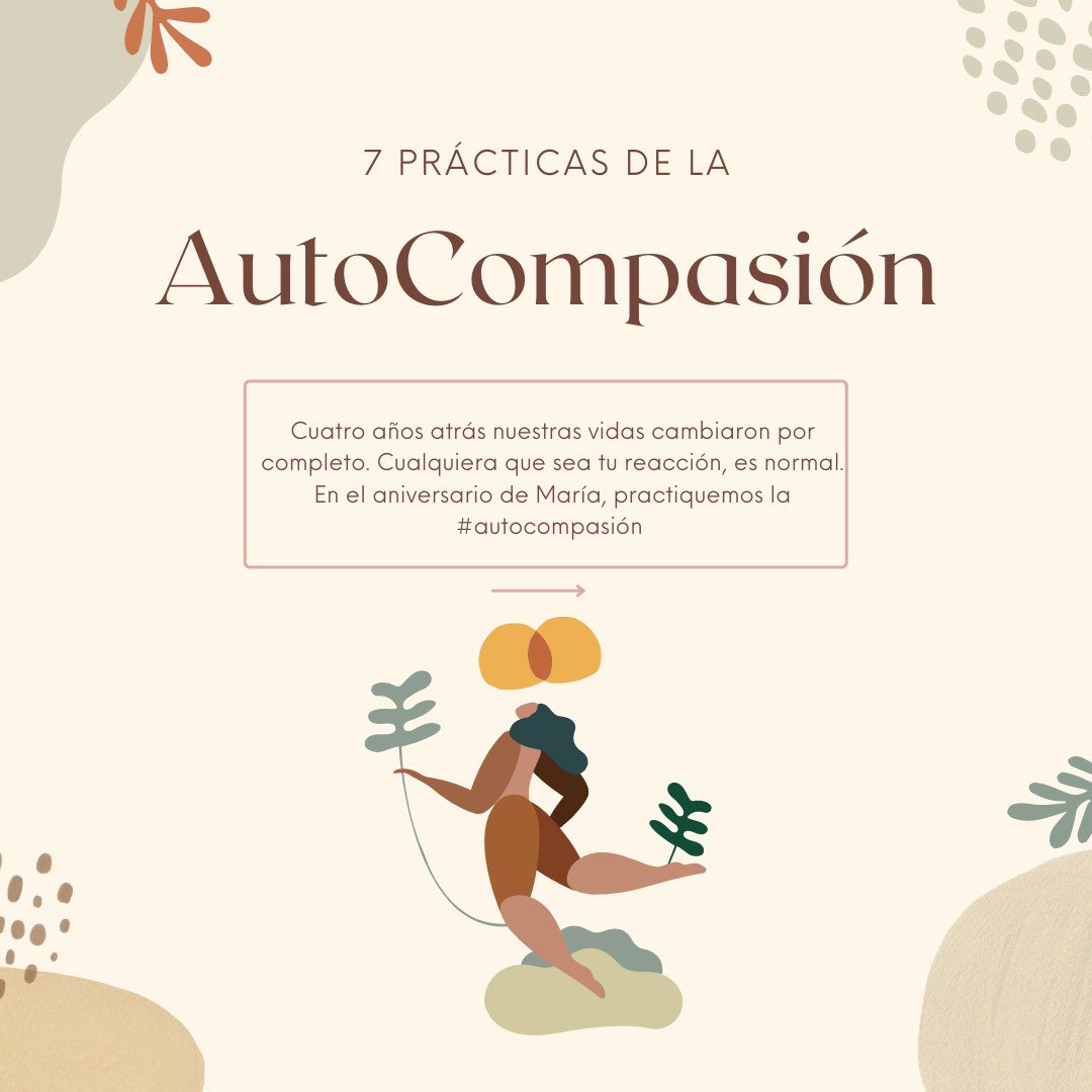 En el aniversario del huracán Maria comparto unas reflexiones sobre la #autocompasion . Gracias a mi colega Dra. Tania Rodríguez por crear las ilustraciones. #puertorico ❤️❤️🇵🇷🇵🇷