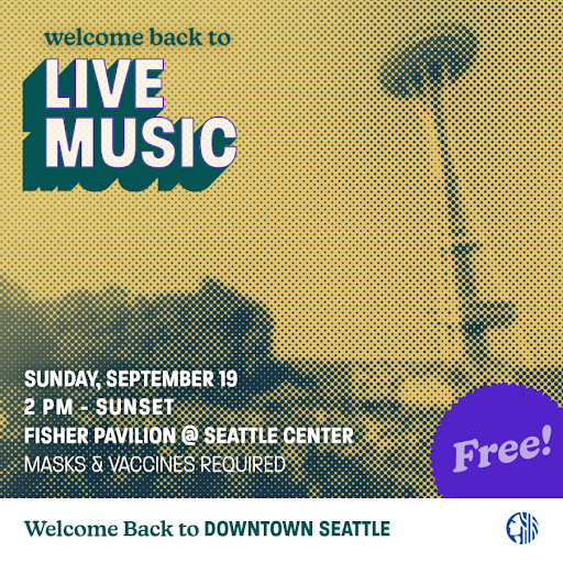 WWConverge's tweet photo. #WelcomeBackSeattle - Live music at the @seattlecenter today starting at 2pm with performances by @SangoBeats @masseone39 and @FlyMoonRoyalty - Totally free if you are masked up and vaxxed out. https://t.co/ojXX4cbBDx