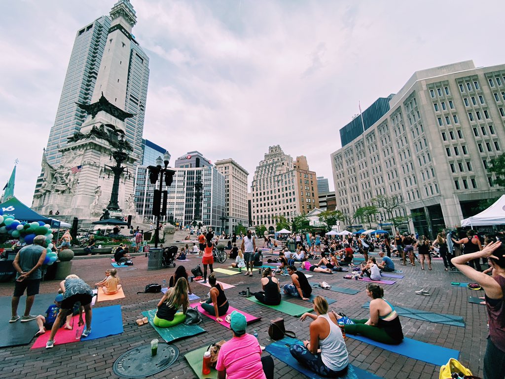 Brittany Smith (@brittsmithindy) on Twitter photo Beautiful night on Monument Circle for Monumental Yoga 🧘♀️ Bravo to everyone involved in bringing it to life ❤️ 🔈 <a href="/TheHotRoomYoga/">The Hot Room</a> <a href="/IndyDT/">Downtown Indy, Inc.</a> #loveindy Beautiful night on Monument Circle for Monumental Yoga 🧘♀️ Bravo to everyone involved in bringing it to life ❤️ 🔈 <a href="/TheHotRoomYoga/">The Hot Room</a> <a href="/IndyDT/">Downtown Indy, Inc.</a> #loveindy