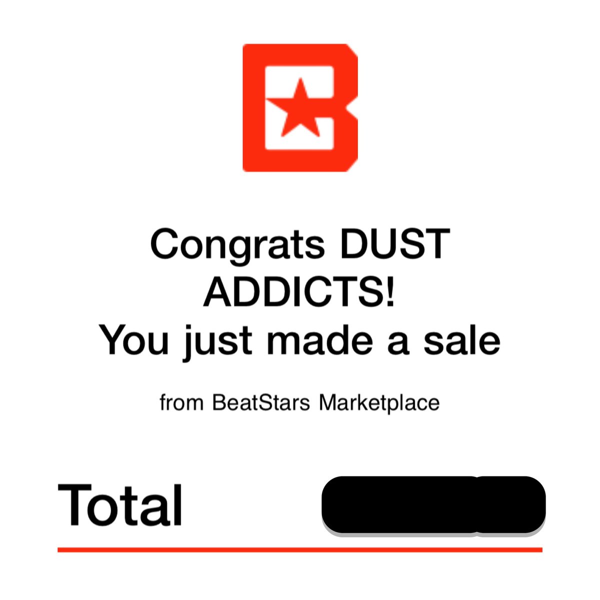 DustAddicts's tweet image. This is getting to be a regular occurrence. Thank you @beatstars for such an amazing platform. #DustAddicts #BeatStars #Beats4Sale