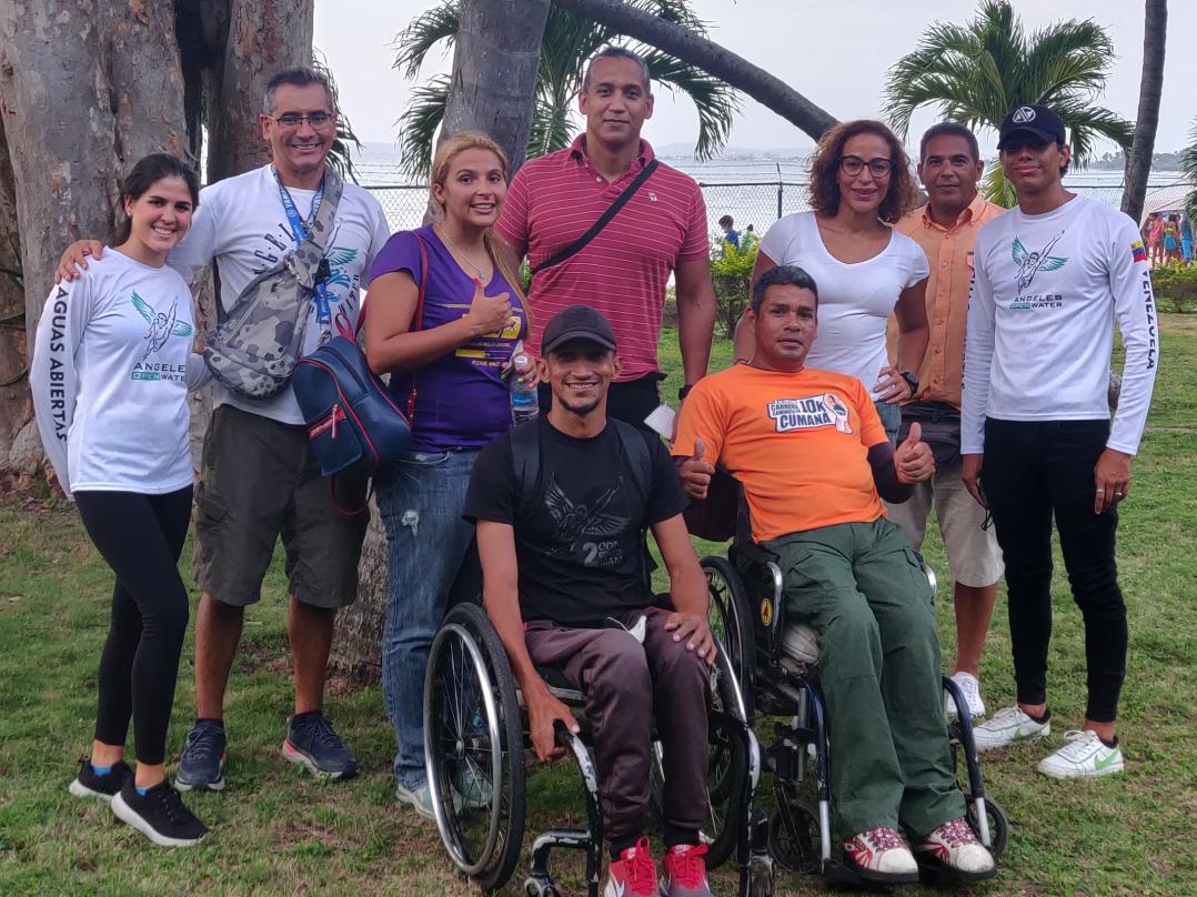 AngelsOpenWater's tweet photo. #Team #Angeles #OpenWater #AfricaBarrios #LusbenRodriguez #IvanoskyMarichal #JavierGomez #Morales #Hernandez #SimonGomez #AdrianaLozza @andresraulpaezp Presentes #Cumana #Campeonato Nac #AguasAbiertas en #Cumana 3 K org @fundacion_MAR @antonionatacion - @LiderEsDeporte https://t.co/6JZ8oVEmy6