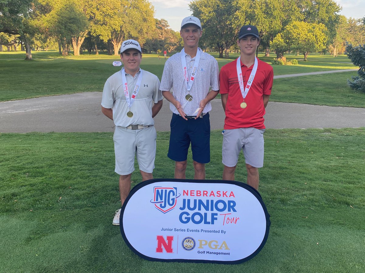 Nebraska Junior Golf (@nebjuniorgolf) on Twitter photo Introducing our first team champions of the 2021 Fall Junior Series, <a href="/BrockKuhlman/">Brock Kuhlman</a>, <a href="/BraydenSchram/">brayden schram</a> and Ethan Smith! 😎
The trio shot a combined 146 (+2) and they’re off to a good start.
<a href="/UNLPGM/">UNL PGA Golf Management</a> | #FallJuniorSeries Introducing our first team champions of the 2021 Fall Junior Series, <a href="/BrockKuhlman/">Brock Kuhlman</a>, <a href="/BraydenSchram/">brayden schram</a> and Ethan Smith! 😎
The trio shot a combined 146 (+2) and they’re off to a good start.
<a href="/UNLPGM/">UNL PGA Golf Management</a> | #FallJuniorSeries